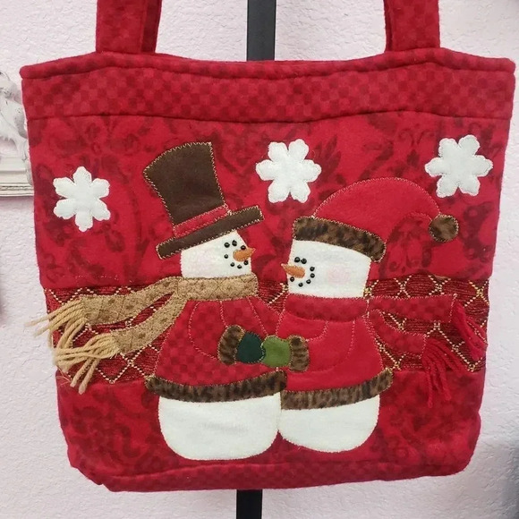 Christmas Tote/Shoulder Bag  - Picture 3 of 10